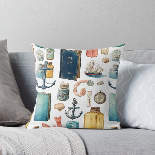 Item preview, Watercolor World of Sea, Travel and Discovery designed and sold by Piotrek0001.