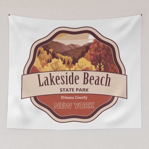 Item preview, Lakeside Beach State Park, Orleans County, New York designed and sold by Wanderful-roads.