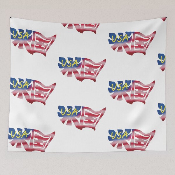 Item preview, Japanese Kanji Calligraphy “USA” designed and sold by tayaan.