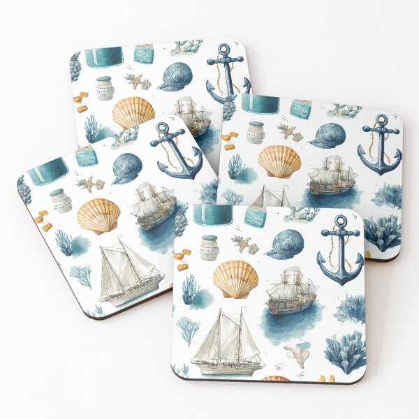 Item preview, Treasures of the Sea in Gentle Colors designed and sold by Piotrek0001.