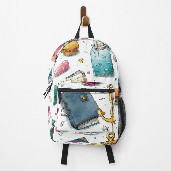 Item preview, Watercolor Journeys Across the Deep Blue Waters designed and sold by Piotrek0001.