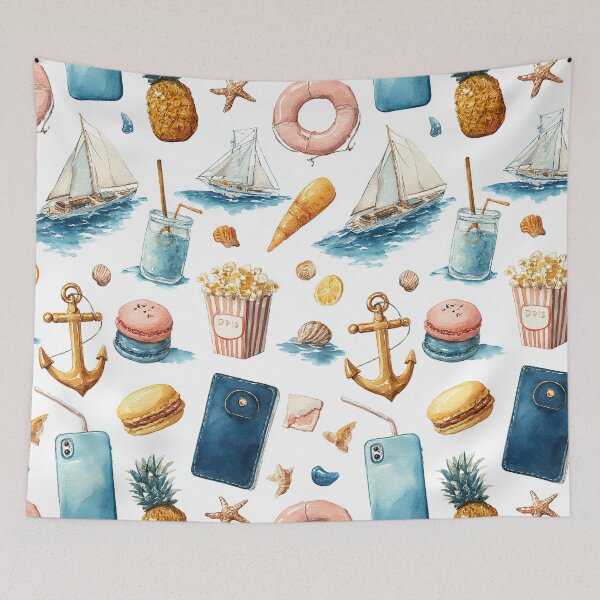 Item preview, Nautical Dreams and Whispers of Forgotten Maps designed and sold by Piotrek0001.
