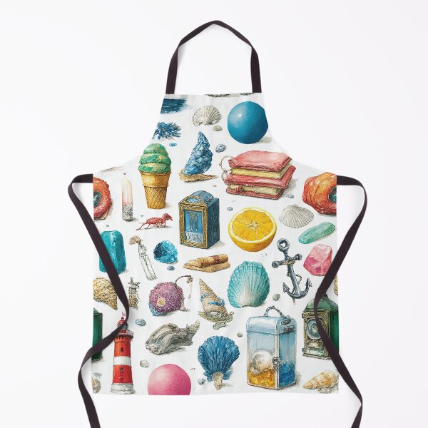 Item preview, Coastal Adventures Painted in Soft Ocean Hues designed and sold by Piotrek0001.