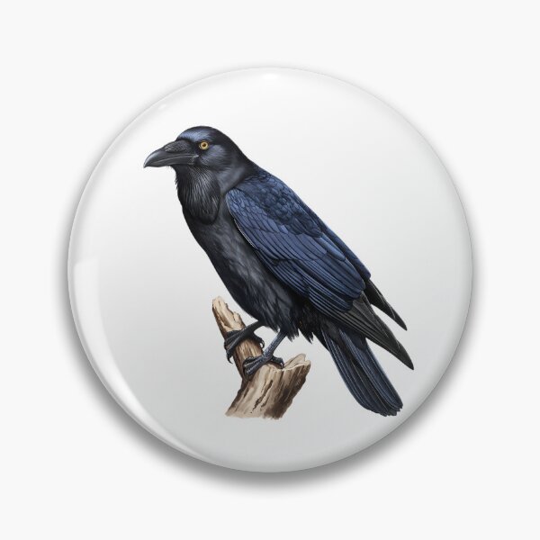 Item preview, A black raven bird. designed and sold by Joseph Hail.