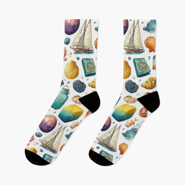 Item preview, Watercolor Oceans Filled with Adventure and Wonder designed and sold by Piotrek0001.