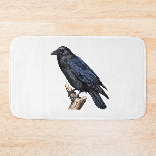 Item preview, A black raven bird. designed and sold by Joseph Hail.