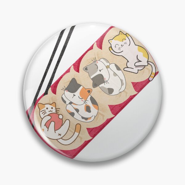 Item preview, Cute Cat Sushi Roll Yoga Mat – Kawaii Cat Lovers Gift designed and sold by KantaponEarth.