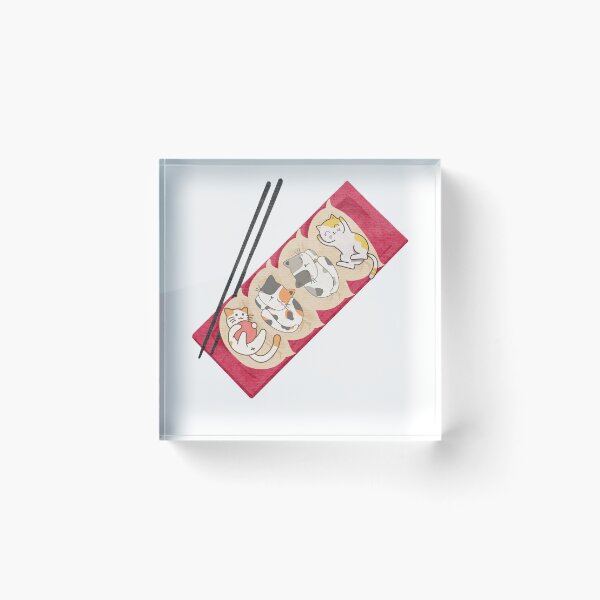 Item preview, Cute Cat Sushi Roll Yoga Mat – Kawaii Cat Lovers Gift designed and sold by KantaponEarth.