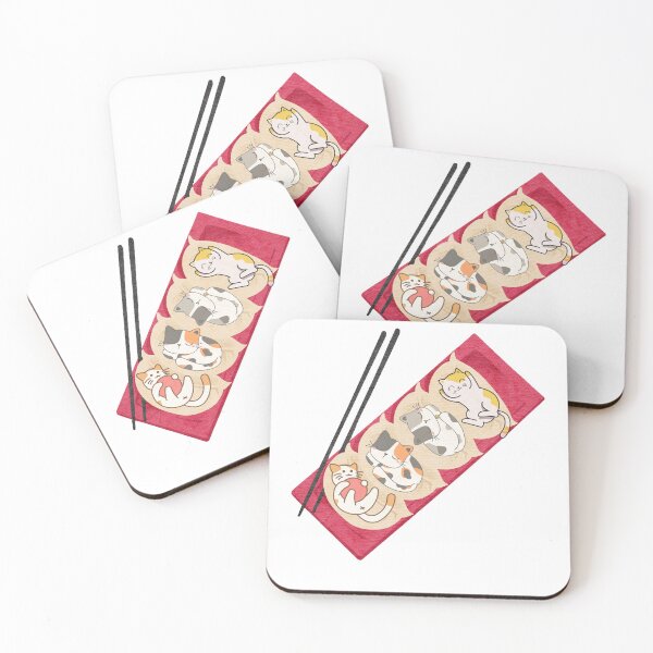 Item preview, Cute Cat Sushi Roll Yoga Mat – Kawaii Cat Lovers Gift designed and sold by KantaponEarth.