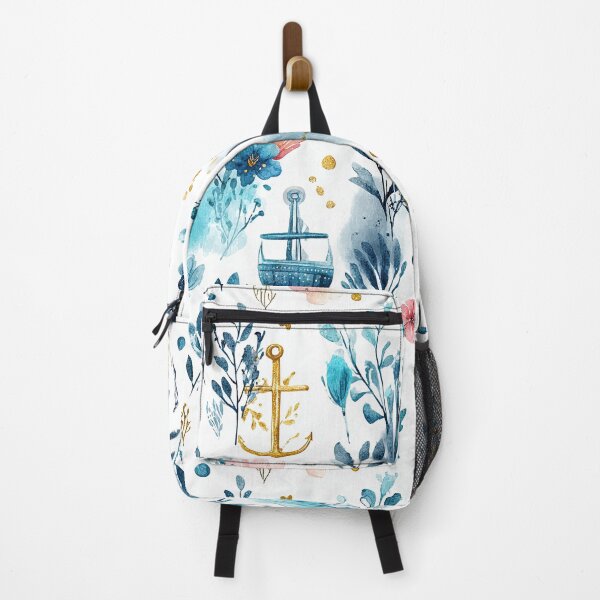 Item preview, Blue Horizons with Ships, Stars and Shells designed and sold by Piotrek0001.