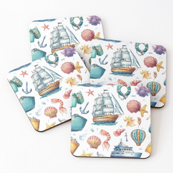 Item preview, Sea Maps Drawn in Light and Imagination designed and sold by Piotrek0001.