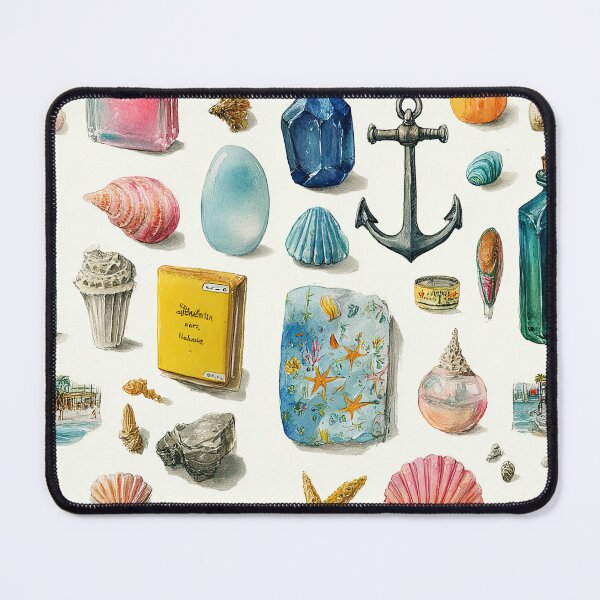 Item preview, Aquatic Fantasies in Soft Brushstroke Journeys designed and sold by Piotrek0001.