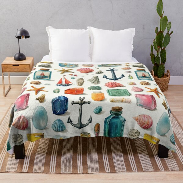 Item preview, Aquatic Fantasies in Soft Brushstroke Journeys designed and sold by Piotrek0001.