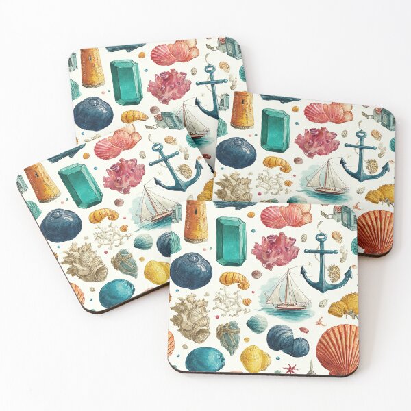 Item preview, Floating Through Coral Dreams and Seafaring Legends designed and sold by Piotrek0001.