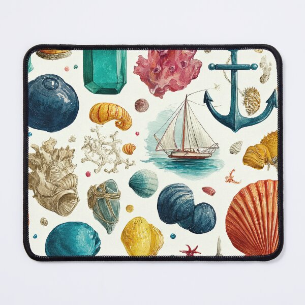 Item preview, Floating Through Coral Dreams and Seafaring Legends designed and sold by Piotrek0001.