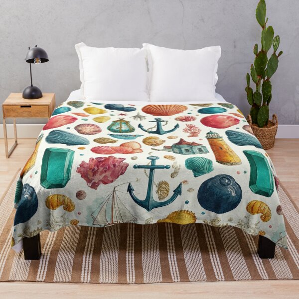 Item preview, Floating Through Coral Dreams and Seafaring Legends designed and sold by Piotrek0001.