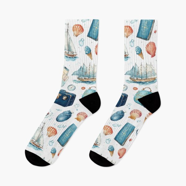 Item preview, Ship Lanterns Flicker in Ocean-Ink Silence designed and sold by Piotrek0001.