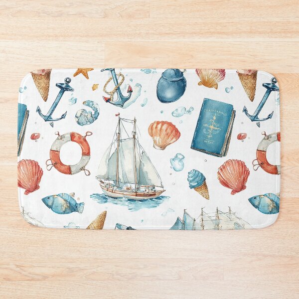 Item preview, Ship Lanterns Flicker in Ocean-Ink Silence designed and sold by Piotrek0001.
