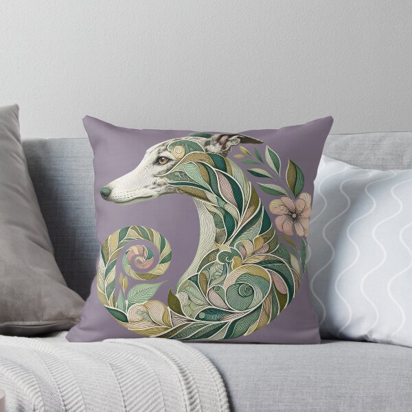 Item preview, Whippet Dog Botanical Nature Art Illustration3 designed and sold by BirdsnStuff.