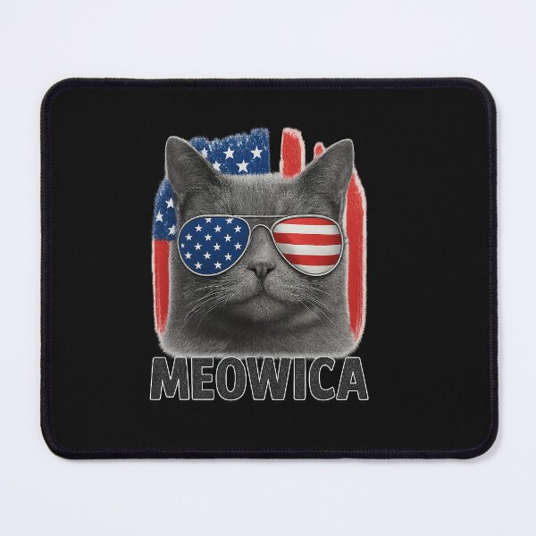 Item preview, Cat 4th of July Shirts Meowica Merica Men USA American Fla designed and sold by TalalosART.