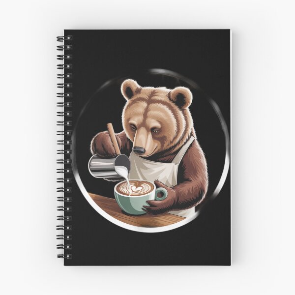 Aperçu de l'œuvre Café Grizzly créée et vendue par MemeCrafted.