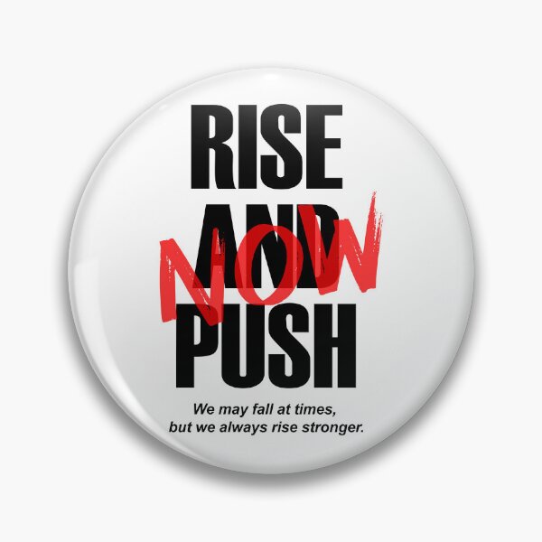 Item preview, Rise Stronger – Push Beyond Limits designed and sold by EdwinkOne.