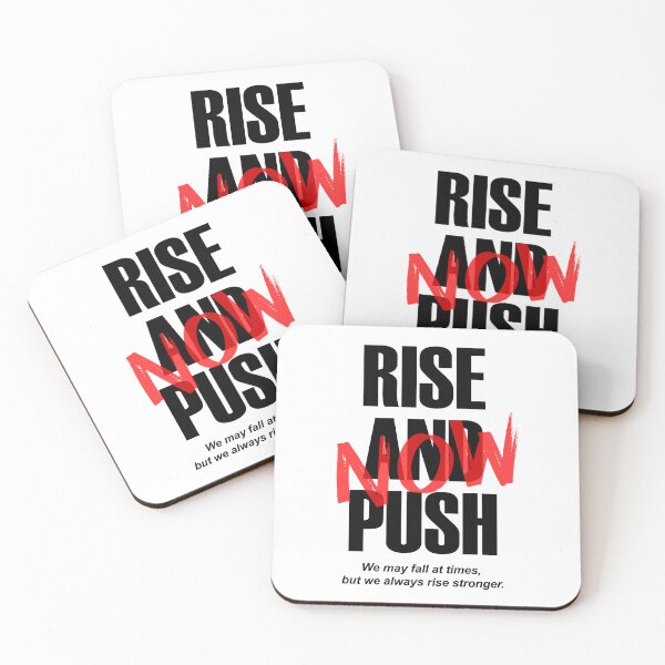 Item preview, Rise Stronger – Push Beyond Limits designed and sold by AtuqStudio.