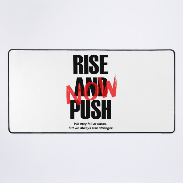 Item preview, Rise Stronger – Push Beyond Limits designed and sold by AtuqStudio.