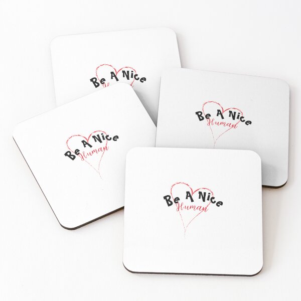 Item preview, Be a nice human designed and sold by Omar-ArtAttack.
