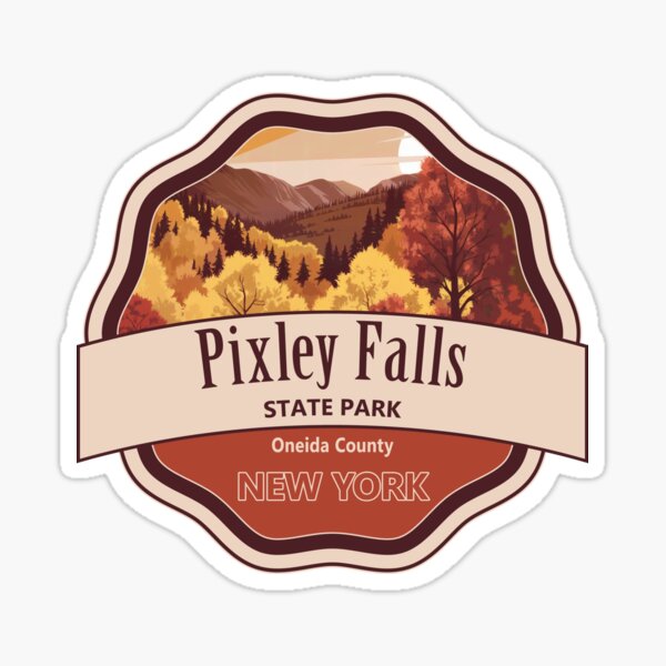 Item preview, Pixley Falls State Park Central Oneida County designed and sold by Wanderful-roads.