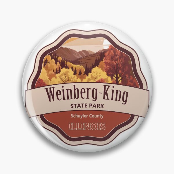 Item preview, Weinberg-King State Park, Schuyler County, Illinois designed and sold by Wanderful-roads.