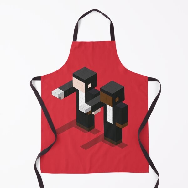 Item preview, Pixel Art Duo in Suits - Isometric Minimalist Gangster Scene designed and sold by Krøpe.