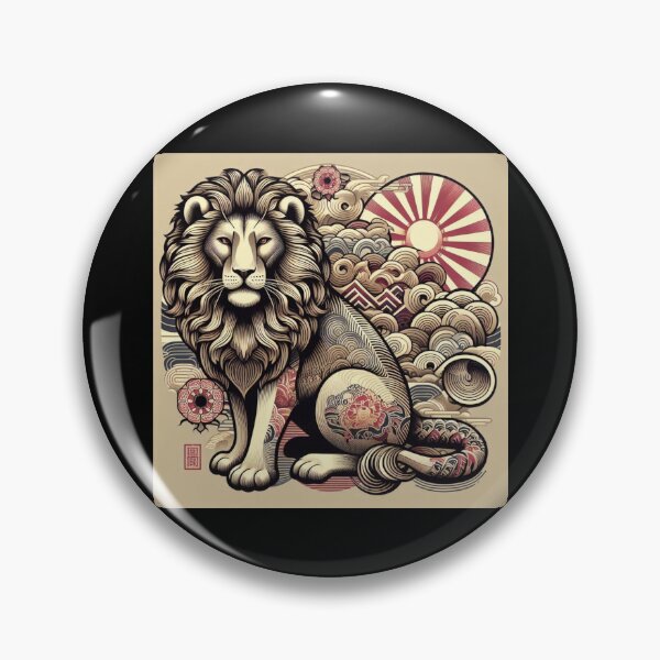 Item preview, asiatic lion designed and sold by EuropeanPrints.