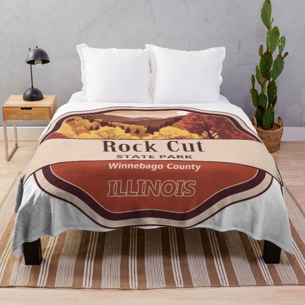 Item preview, Rock Cut State Park, Winnebago County, Illinois designed and sold by Wanderful-roads.
