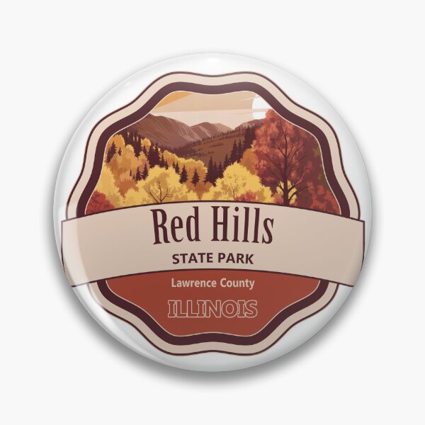 Item preview, Red Hills State Park, Lawrence County, Illinois designed and sold by Wanderful-roads.