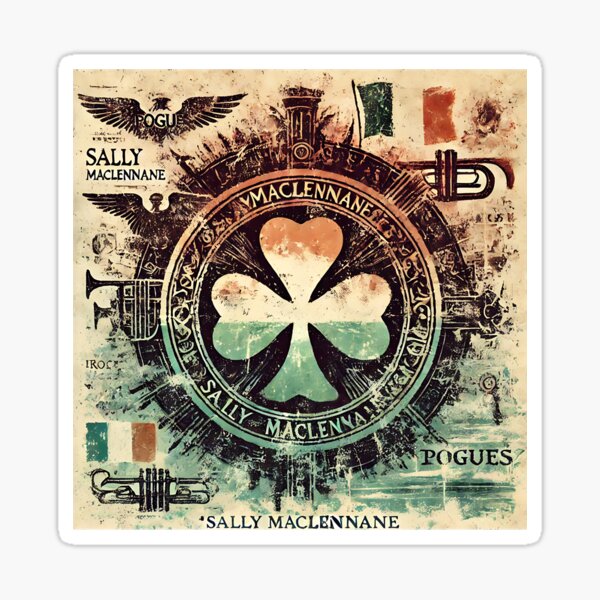 Item preview, THE POGUES T-shirt - Sally MacLennane Watercolour designed and sold by Sovietmovies.