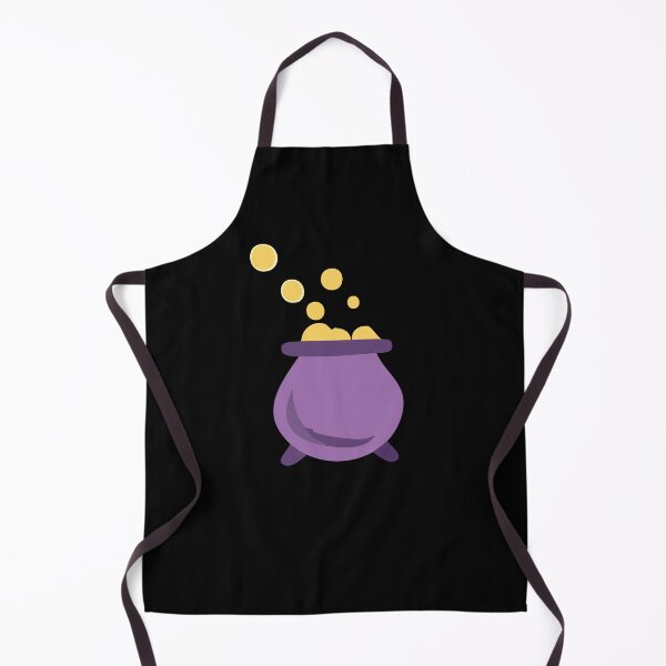 Item preview, purple cauldron and yellow bubbles designed and sold by jazzydevil.