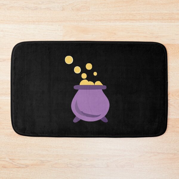 Item preview, purple cauldron and yellow bubbles designed and sold by jazzydevil.