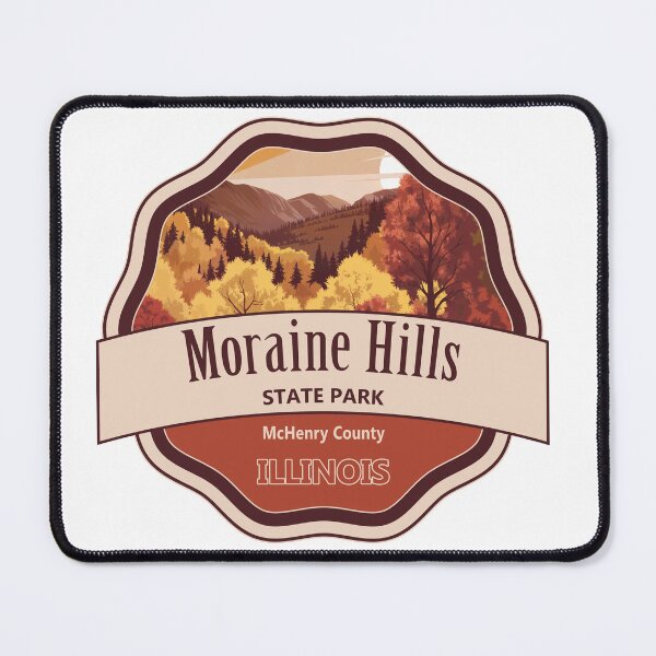 Item preview, Moraine Hills State Park, McHenry County, Illinois designed and sold by Wanderful-roads.