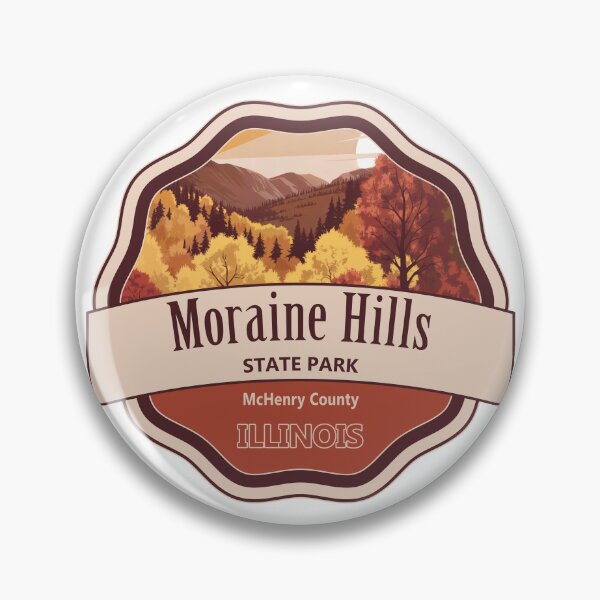 Item preview, Moraine Hills State Park, McHenry County, Illinois designed and sold by Wanderful-roads.