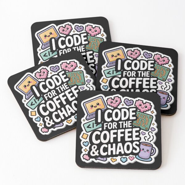 Item preview, I Code For The Coffee and Chaos  designed and sold by Reugba.