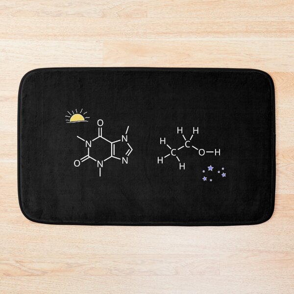 Item preview, Caffeine & Ethanol Chemistry (Dark Background) designed and sold by pschlesi.