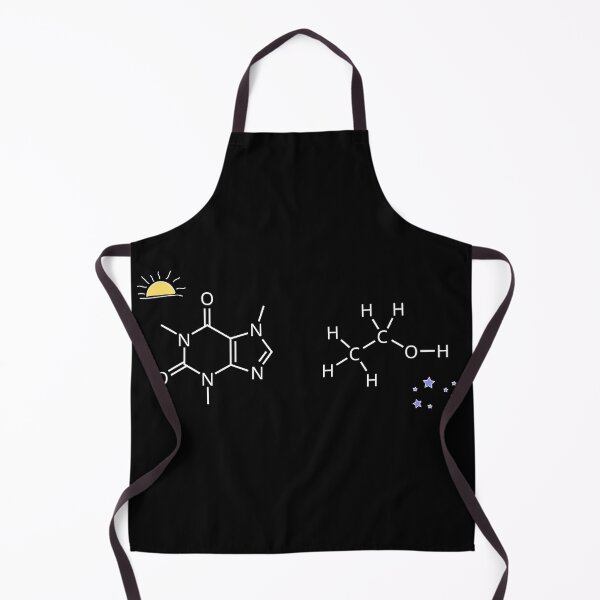 Item preview, Caffeine & Ethanol Chemistry (Dark Background) designed and sold by pschlesi.