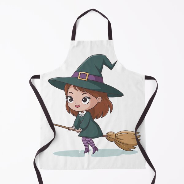 Item preview, A witch riding a broom. designed and sold by Joseph Hail.
