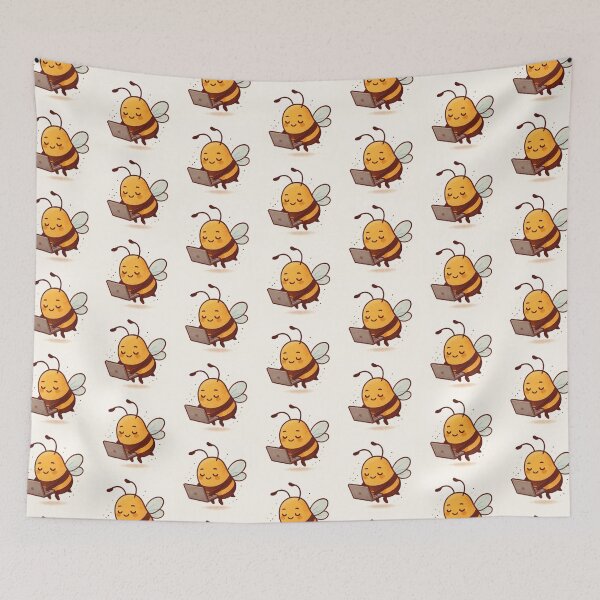 Item preview, Bee-Productive designed and sold by Itika Bhattacharjee.