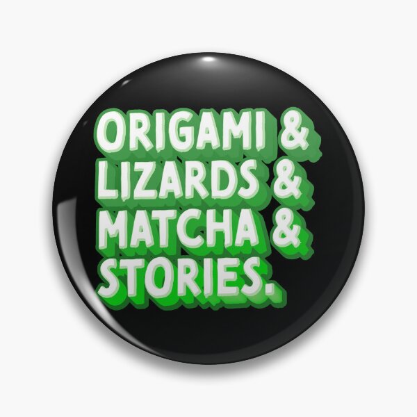 Item preview, Origami & Lizards & Matcha & Stories designed and sold by jazzydevil.