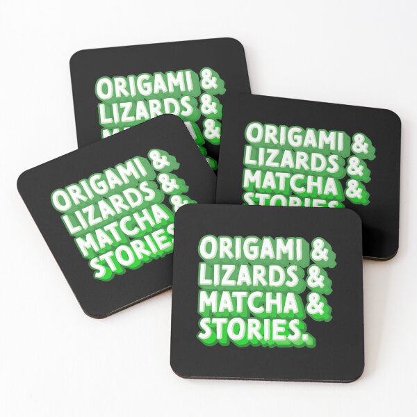 Item preview, Origami & Lizards & Matcha & Stories designed and sold by jazzydevil.