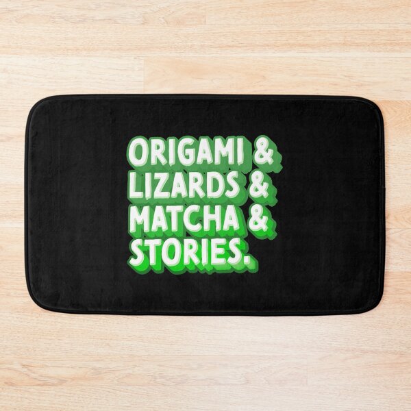 Item preview, Origami & Lizards & Matcha & Stories designed and sold by jazzydevil.