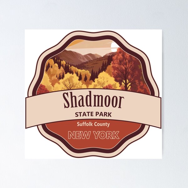 Item preview, Shadmoor State Park Long Island Suffolk County, New York designed and sold by Wanderful-roads.