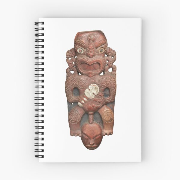 Item preview, Ancient Maori Tekoteko Gable Figure - Tribal Art Home Decor designed and sold by gallofoto.
